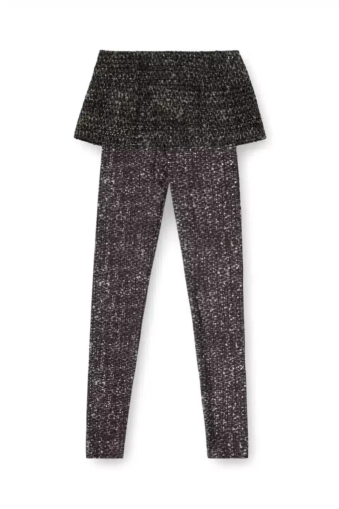 p-hour Bouclé skirt with leggings p-hour Bouclé skirt with leggings