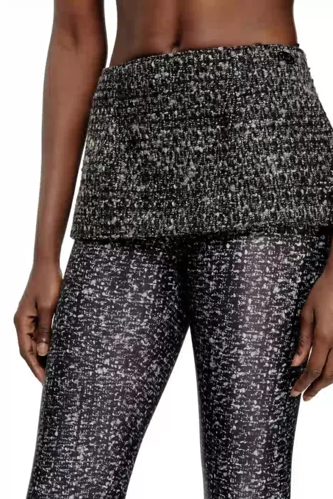 p-hour Bouclé skirt with leggings p-hour Bouclé skirt with leggings