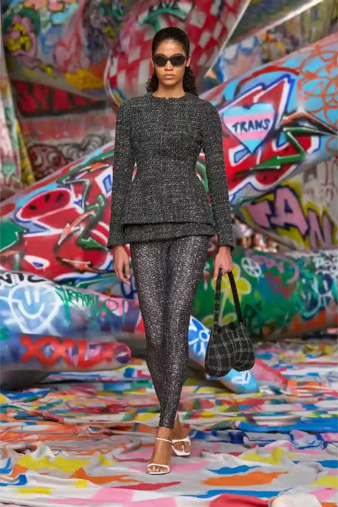 p-hour Bouclé skirt with leggings p-hour Bouclé skirt with leggings