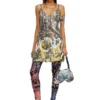 p-koll-dev Destroyed tights with cinema prints p-koll-dev Destroyed tights with cinema prints