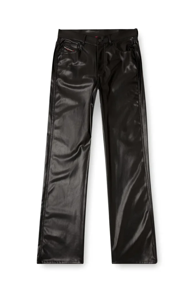 p-lain Five pocket pants in coated fabric p-lain Five pocket pants in coated fabric