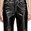 p-lain Five pocket pants in coated fabric p-lain Five pocket pants in coated fabric