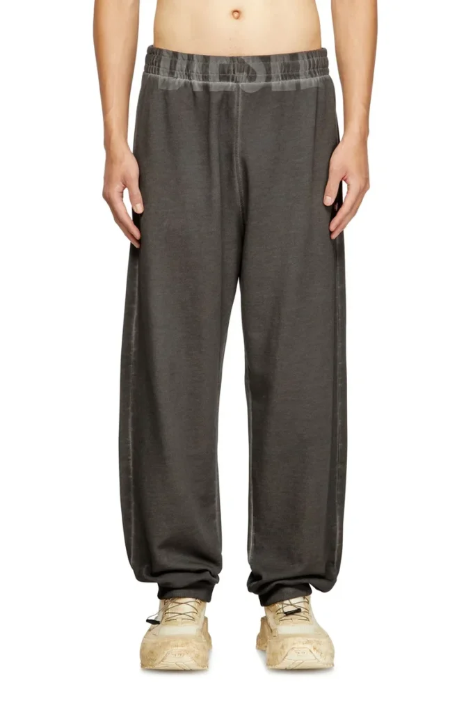 p-marky-cuff-t1 Cotton joggers with drawstring waist