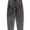 p-marky-den Organic cotton sweatpants with Oval D patch p-marky-den Organic cotton sweatpants with Oval D patch