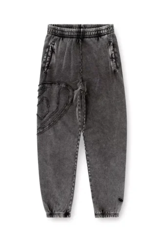 p-marky-den Organic cotton sweatpants with Oval D patch