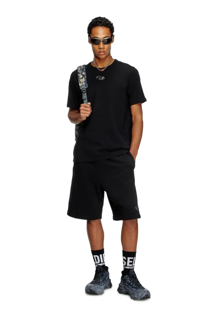 p-marshy-od Sweat shorts with silver Oval D p-marshy-od Sweat shorts with silver Oval D