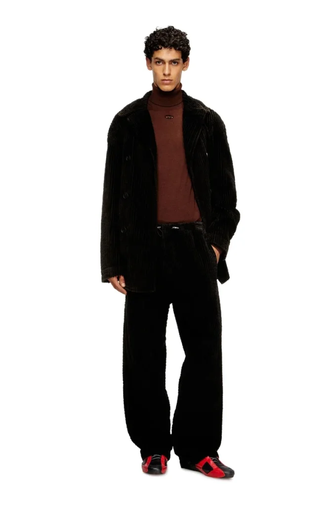 p-martial Corduroy pants with drawstring p-martial Corduroy pants with drawstring