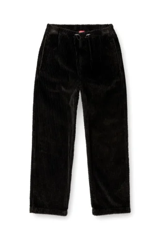 p-martial Corduroy pants with drawstring