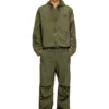 p-stitch Cotton cargo pants with side bands p-stitch Cotton cargo pants with side bands