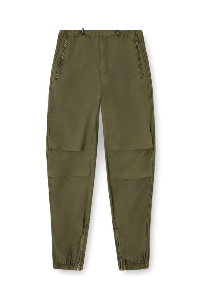 p-stitch Cotton cargo pants with side bands p-stitch Cotton cargo pants with side bands