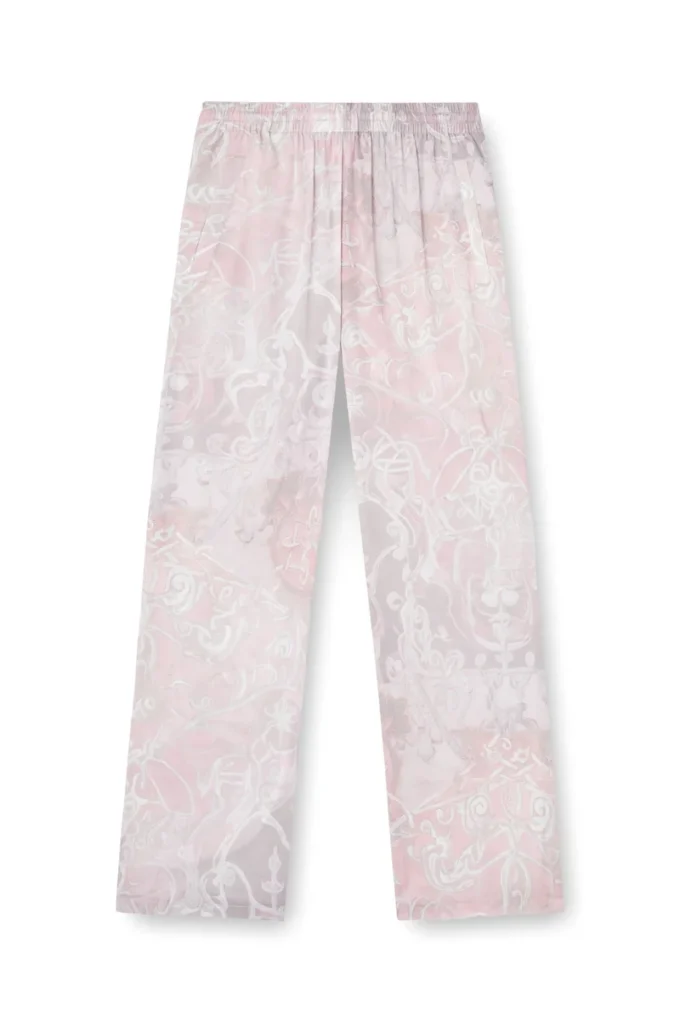 p-theck-a-ajfw Track pants with medieval print p-theck-a-ajfw Track pants with medieval print
