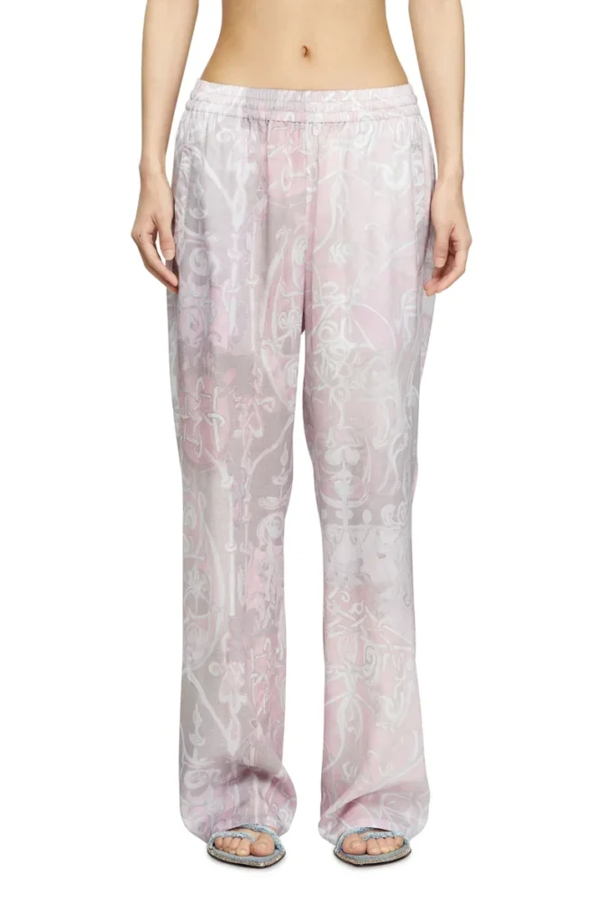 p-theck-a-ajfw Track pants with medieval print p-theck-a-ajfw Track pants with medieval print