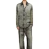 p-theck-lkct Elasticated pants in denim-look viscose p-theck-lkct Elasticated pants in denim-look viscose