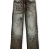 p-theck-lkct Elasticated pants in denim-look viscose p-theck-lkct Elasticated pants in denim-look viscose