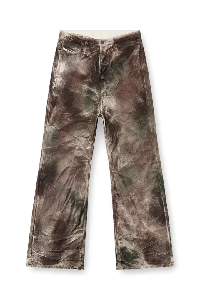 p-thug-pant Pants in crinkled camo canvas p-thug-pant Pants in crinkled camo canvas
