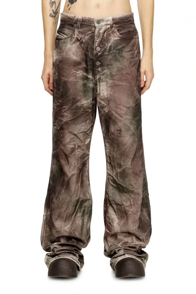 p-thug-pant Pants in crinkled camo canvas p-thug-pant Pants in crinkled camo canvas