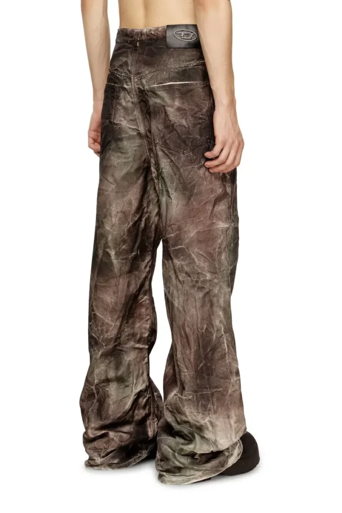 p-thug-pant Pants in crinkled camo canvas p-thug-pant Pants in crinkled camo canvas