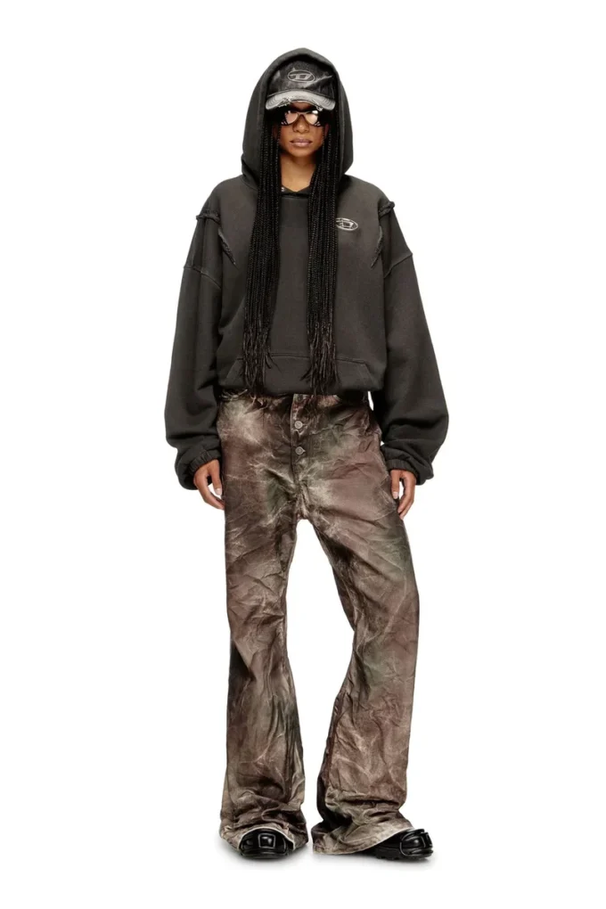 p-thug-pant Pants in crinkled camo canvas p-thug-pant Pants in crinkled camo canvas