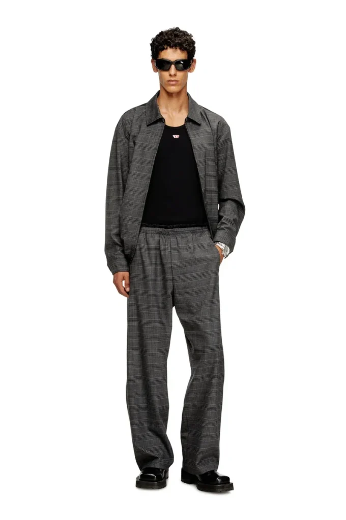 p-tilson Wool pants with a drawstring waist p-tilson Wool pants with a drawstring waist