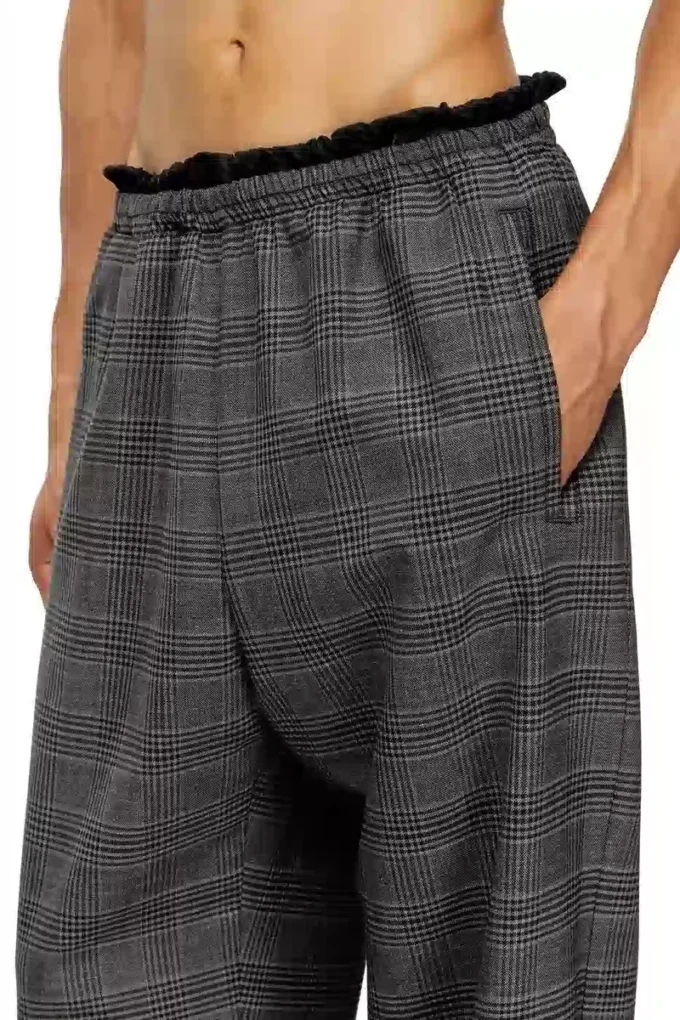 p-tilson Wool pants with a drawstring waist p-tilson Wool pants with a drawstring waist