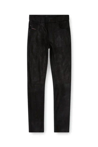 p-vyll-dmbi Jean-cut leather pants