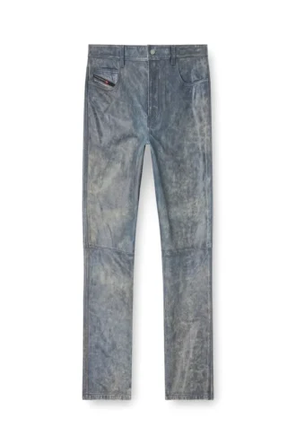 p-vyll-qmbw Jean-cut leather pants