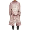 p-warky-short Waffle shorts with medieval print p-warky-short Waffle shorts with medieval print