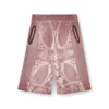 p-warky-short Waffle shorts with medieval print p-warky-short Waffle shorts with medieval print
