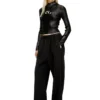 p-yrite-r2 Wool pants with drawstring