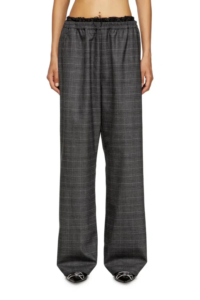 p-yrite Wool pants with welt pockets p-yrite Wool pants with welt pockets