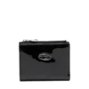 play bi-fold zip ii Small wallet in glossy leather play bi-fold zip ii Small wallet in glossy leather