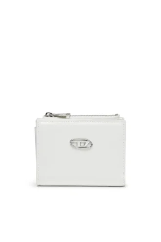 play bi-fold zip ii Small wallet in glossy leather play bi-fold zip ii Small wallet in glossy leather