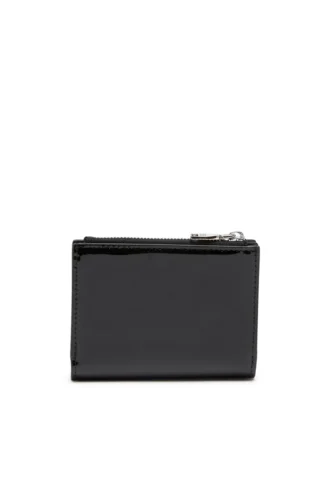 play bi-fold zip ii Small wallet in glossy leather play bi-fold zip ii Small wallet in glossy leather