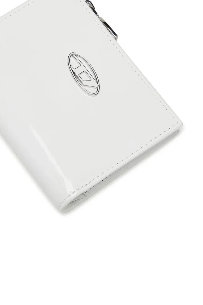 play bi-fold zip ii Small wallet in glossy leather play bi-fold zip ii Small wallet in glossy leather