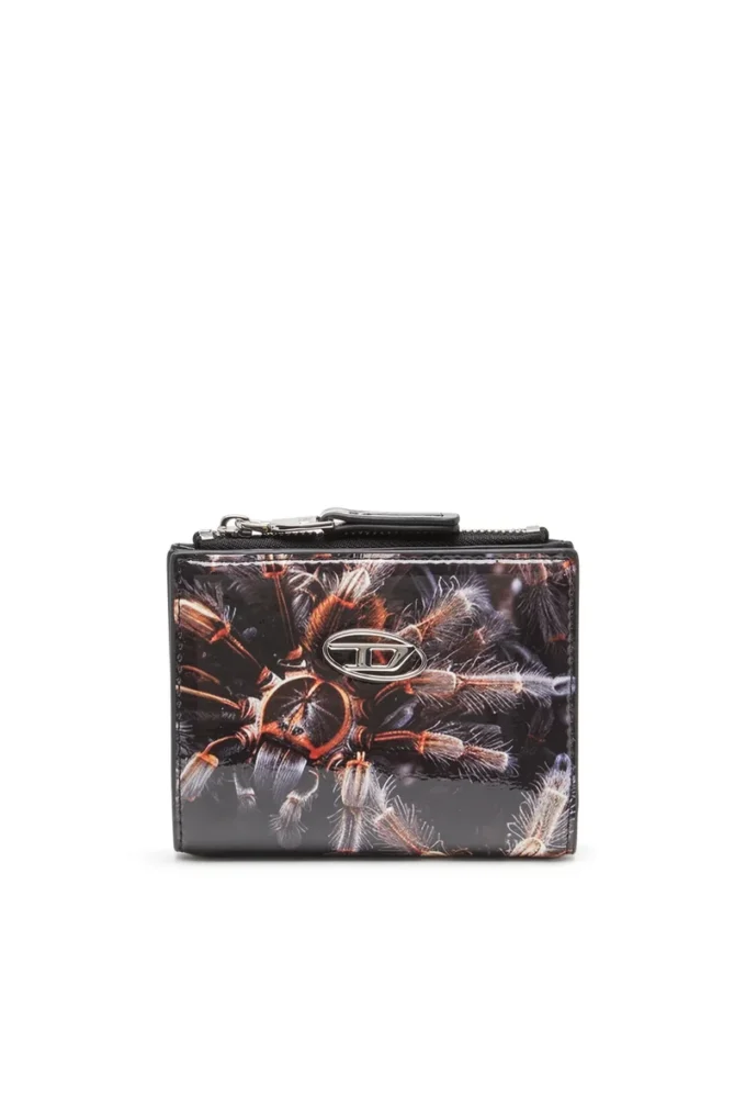 play bi-fold zip ii Small wallet in printed glossy PU play bi-fold zip ii Small wallet in printed glossy PU