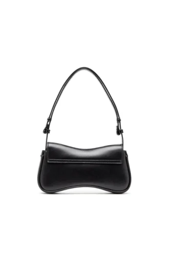play clutch Play-Semi gloss leather shoulder bag