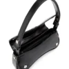 play clutch Play-Semi gloss leather shoulder bag