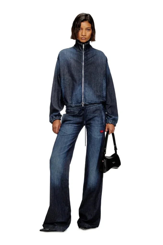 play clutch Play-Semi gloss leather shoulder bag