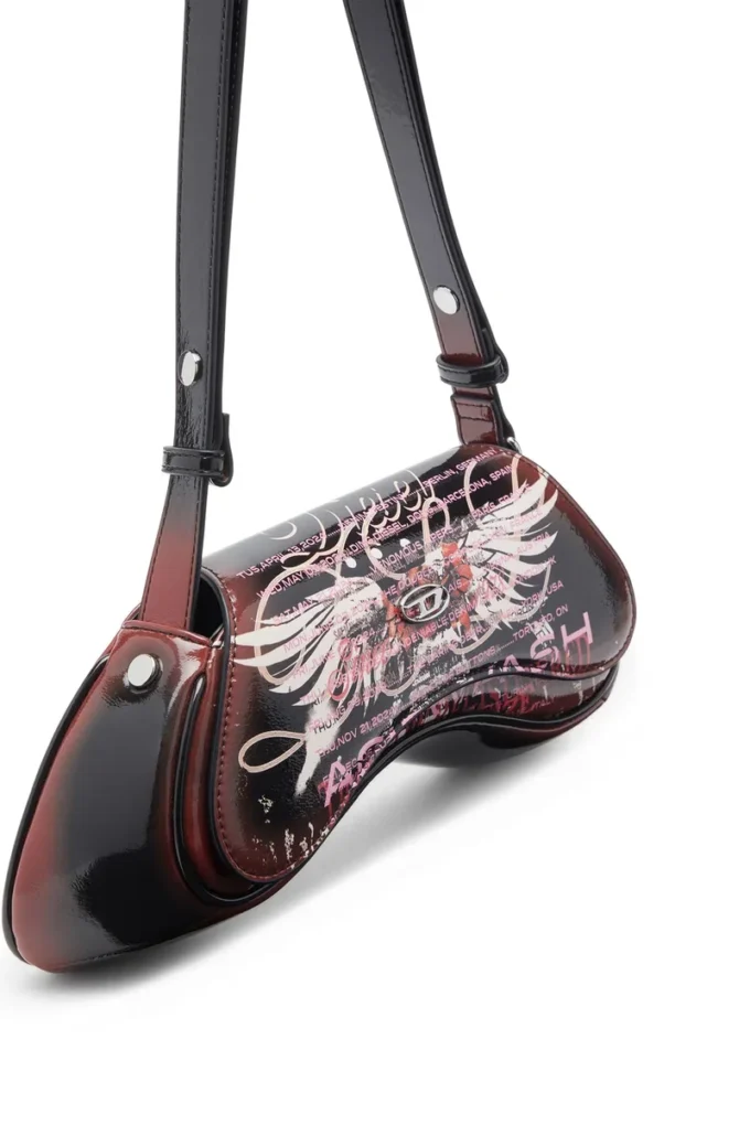 play crossbody Play-Shoulder bag in printed glossy PU play crossbody Play-Shoulder bag in printed glossy PU