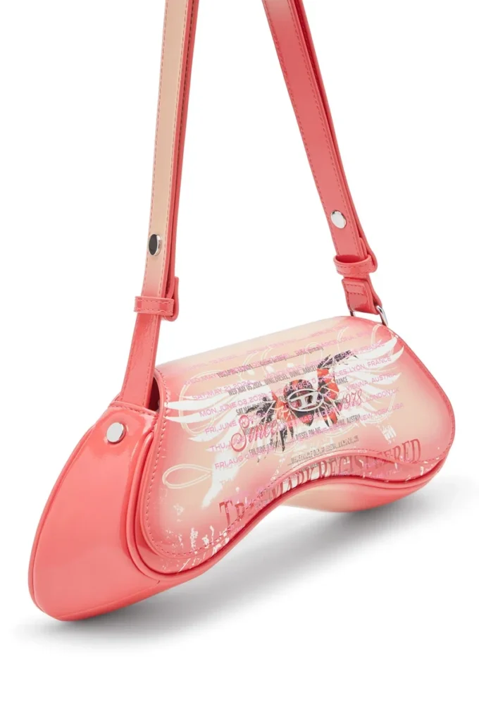 play crossbody Play-Shoulder bag in printed glossy PU play crossbody Play-Shoulder bag in printed glossy PU