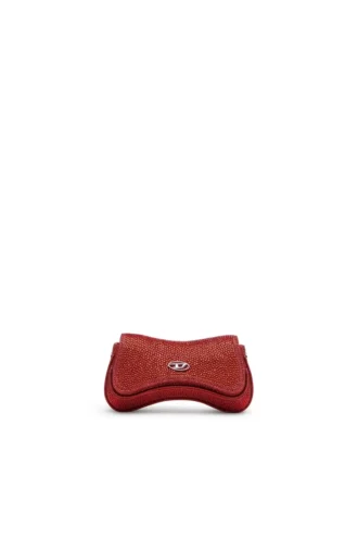 play crossbody xs Play-Mini crossbody bag in crystal Lurex