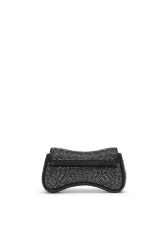 play crossbody xs Play-Mini crossbody bag in crystal Lurex