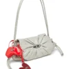 play mirror Heart charm with logo in metal play mirror Heart charm with logo in metal