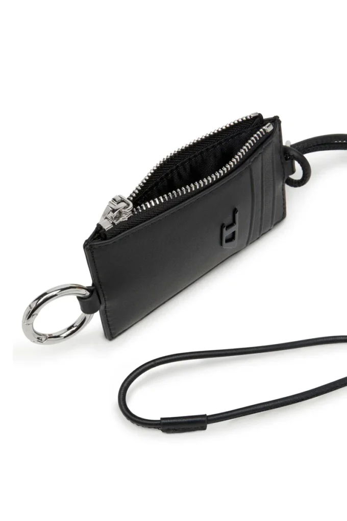 rave badge holder Nappa leather badge holder