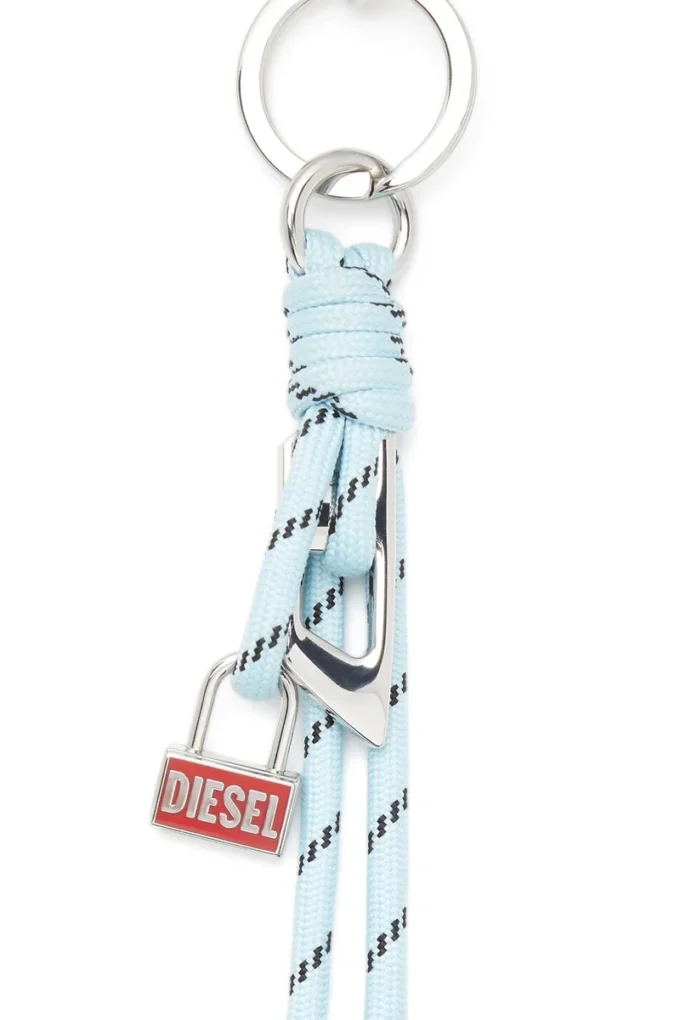 rope ii Metal and rope charm with Diesel pendant rope ii Metal and rope charm with Diesel pendant