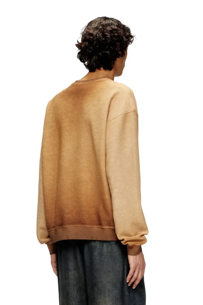 s-aron Faded sweatshirt with devoré Phoenix logo s-aron Faded sweatshirt with devoré Phoenix logo