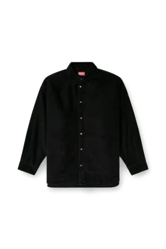 s-baggy-padd-hgbk Cotton shirt with Oval D embroidery