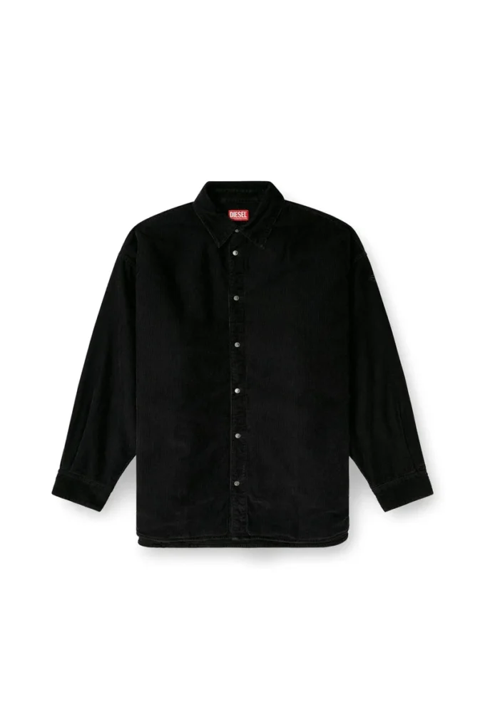 s-baggy-padd-hgbk Cotton shirt with Oval D embroidery s-baggy-padd-hgbk Cotton shirt with Oval D embroidery