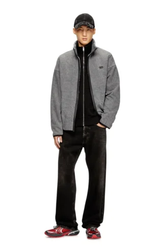 s-baty-new Zip-up sweatshirt with inner lining