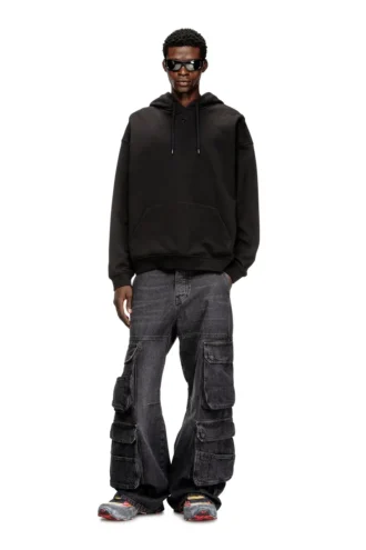 s-boxt-hood-dco Relaxed fit hoodie with kangaroo pocket